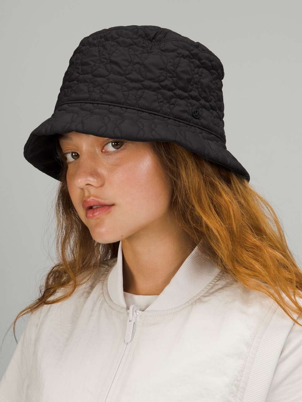 Lululemon Reversible Quilted Bucket Hat Black